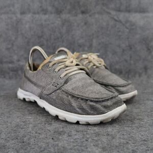 Skechers Shoes Womens 6 Casual Sneaker Active On The Go Comfort Walking Grey Moc